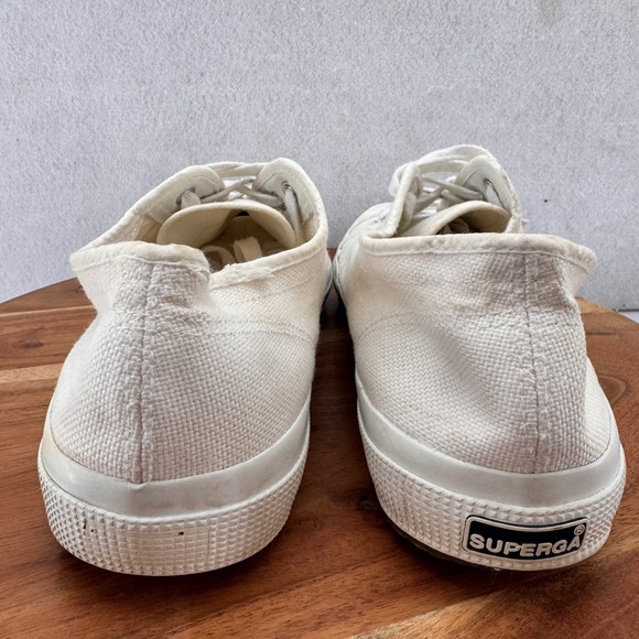 Superga‎ Canvas Sneakers Trainers Casual Comfortable Shoes Women's Size US 10 - Picture 4 of 10